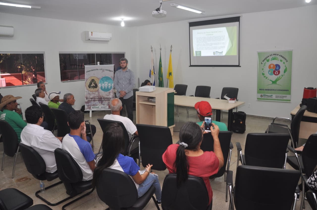 Prefeitura de Porto Nacional abre 6ª Semana do Meio Ambiente com Fórum sobre lixo e cidadania