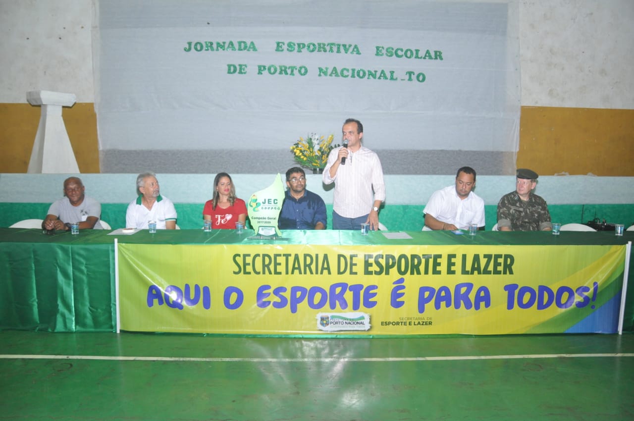 Começa a Jornada Esportiva Escolar de Porto Nacional JEEPON 2