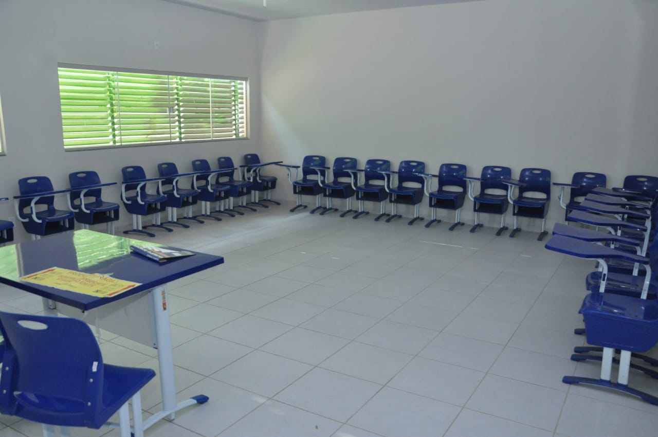 Em Luzimangues Prefeito Joaquim Maia entrega ampliação da Escola Jacinto Bispo e assina ordem de serviço para construção de uma nova Unidade Escolar 3