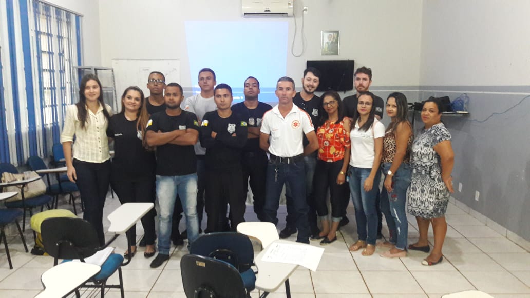 Secretaria Municipal da Saúde de Porto Nacional realiza capacitação sobre primeiros socorros para agentes penitenciários da CPP 2
